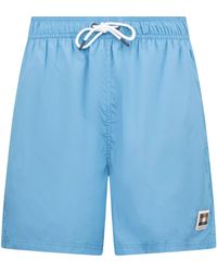 Aquascutum - Club Check Pocket Beach Shorts - Lyst