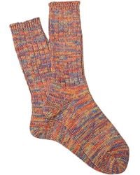 Anonymous Ism - 5 Color Mix Crew Sock - Lyst