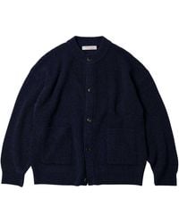 FRIZMWORKS - Heavy Wool Round Cardigan - Lyst