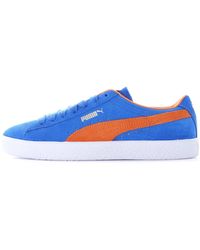 Orange PUMA Sneakers for Men | Lyst
