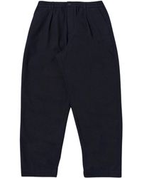 Universal Works - Pleated Track Pant Robin Wool Mix - Lyst