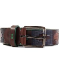 Miguel Bellido Belts - Leather Motif Belt - Lyst
