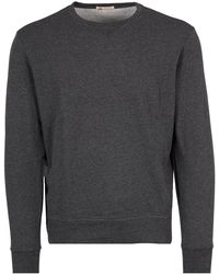real hoxton - Loopback Cotton Sweatshirt - Lyst