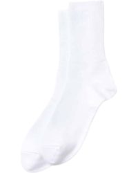 RoToTo Socks - Daily 3 Pack Ribbed Crew Socks - Lyst