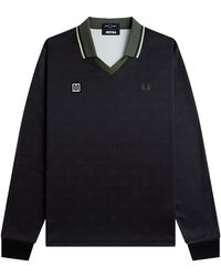 Fred Perry - X Meyba Long Sleeve Polo Shirt - Lyst