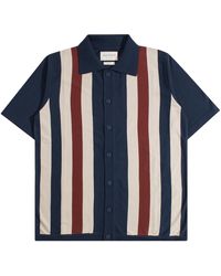 Far Afield - Velzy Simple Stripe Knit Shirt - Lyst