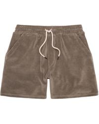 Oas - Velour Shorts - Lyst