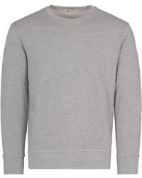 real hoxton - Loopback Cotton Sweatshirt - Lyst