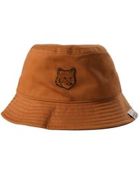 Maison Kitsuné - Fox Head Bucket Hat - Lyst