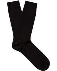 Sunspel - Cotton Ribbed Socks - Lyst
