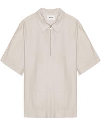 NN07 - Bruno Linen Blend Polo - Lyst
