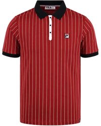 Fila - Bb1 Classic Vintage Striped Polo Shirt - Lyst