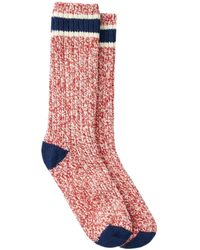 Red Wing - Striped Wool Ragg Crew Sock - Lyst