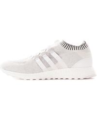 adidas originals eqt support advance trainers in black bb1260
