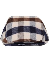 Aquascutum - Club Check Flat Cap - Lyst