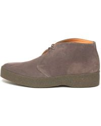 Sanders & Sanders - Sanders &Amp; Sanders Sanders Suede Hi Top Chukka Boot - Lyst