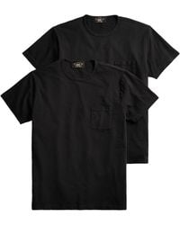 RRL - Garment-Dyed Pocket T-Shirt Two-Pack - Lyst