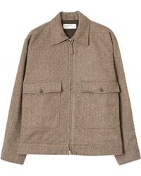 Universal Works - Wool Herringbone E130 Jacket - Lyst