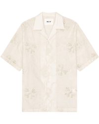 NN07 - Ben Embroidery Shirt - Lyst