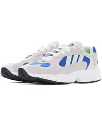 adidas yung blue leather
