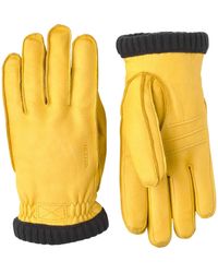 Hestra - Deerskin Primaloft Rib Gloves - Lyst