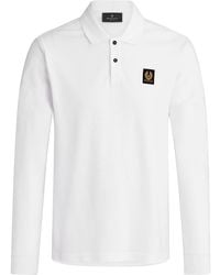 Belstaff - Long Sleeve Polo Shirt - Lyst