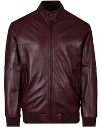 real hoxton - Harington Leather Jacket - Lyst
