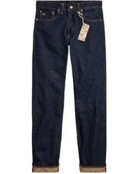 RRL - Slim Fit Once-Washed Selvedge Jean - Lyst