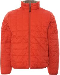 Taion Reversible Fleece Down Jacket - Multicolour