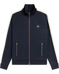 Fred Perry - Cable Taped Track Jacket - Lyst