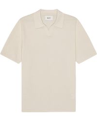 NN07 - Paul Textured Stitch Polo - Lyst