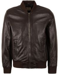 real hoxton - Ryan Bomber Jacket - Lyst
