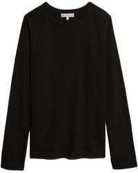 Merz B. Schwanen - 1950S Long Sleeve Loopwheeled T-Shirt - Lyst