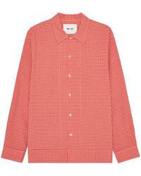 NN07 - Reed Seersucker Overshirt - Lyst