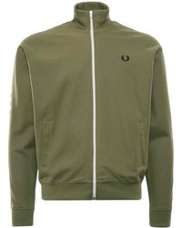 fred perry green jacket