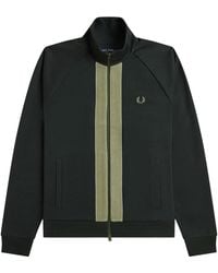 Fred Perry - Chenille Tape Track Jacket - Lyst