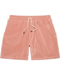 Oas - Velour Shorts - Lyst