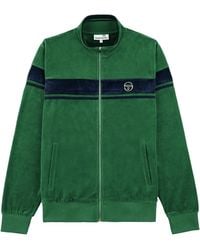 Sergio Tacchini - Damarindo Velour Track Jacket - Lyst