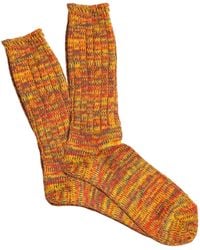 Anonymous Ism - 5 Color Mix Crew Sock - Lyst