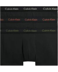 Calvin Klein - 3 Pack Low Rise Trunks - Lyst