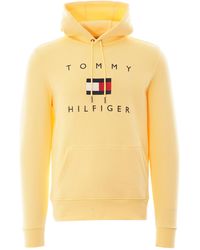 tommy hilfiger orange sweatshirt