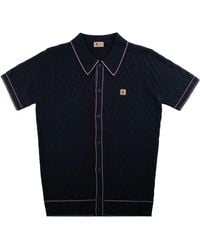 Gabicci - Shaun Knitted Polo Shirt - Lyst