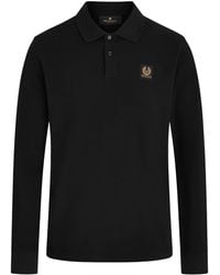 Belstaff - Long Sleeve Polo Shirt - Lyst