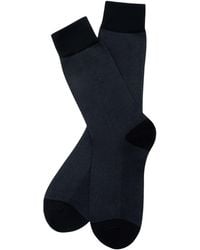 Stuarts London - Brian Oak Birds Eye Patterned Socks - Lyst