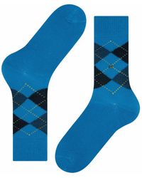 Burlington Preston Socks - Blue