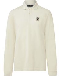 Belstaff - Long Sleeve Polo Shirt - Lyst