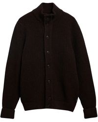 Barbour - Mordale Knitted Button Through - Lyst