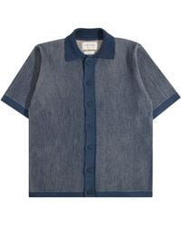 Far Afield - Velzy Helio Stripe Knit Shirt - Lyst