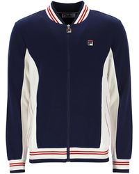 Fila - Settanta Baseball Track Jacket - Lyst