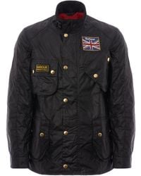 Barbour - Union Jack Wax Jacket - Lyst
